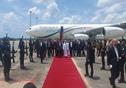 بدعوة رسمية من نظيره ... الرئيس الإيراني يصل إلى سريلانكا